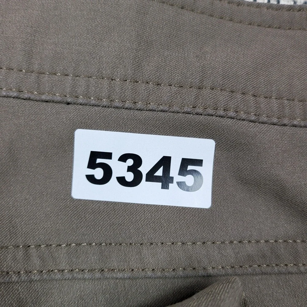 PrAna Pants Mens 33x32 Brown Chino Standard‎ Fit Casual Outdoor Hiking Stretch